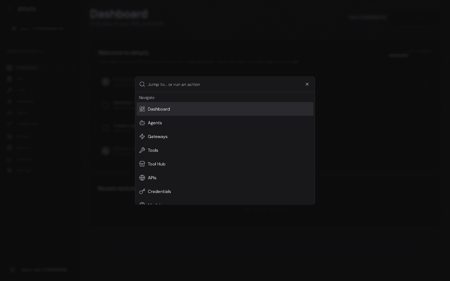 Command Palette