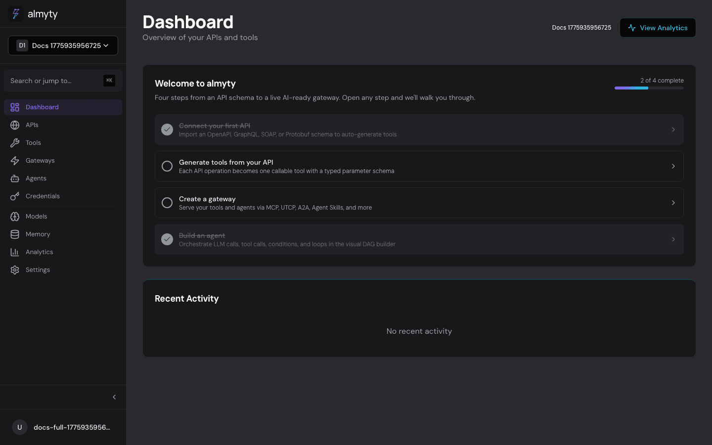 Dashboard